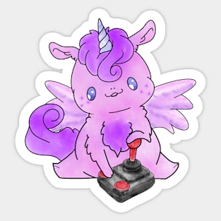 Gaming Baby Pegasus Sticker